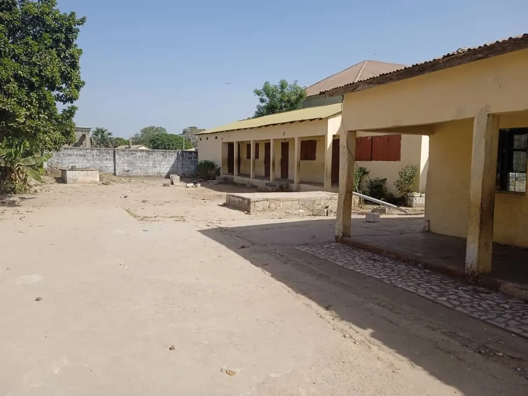 Il cantiere della Sami Academy a Brikama, Gambia