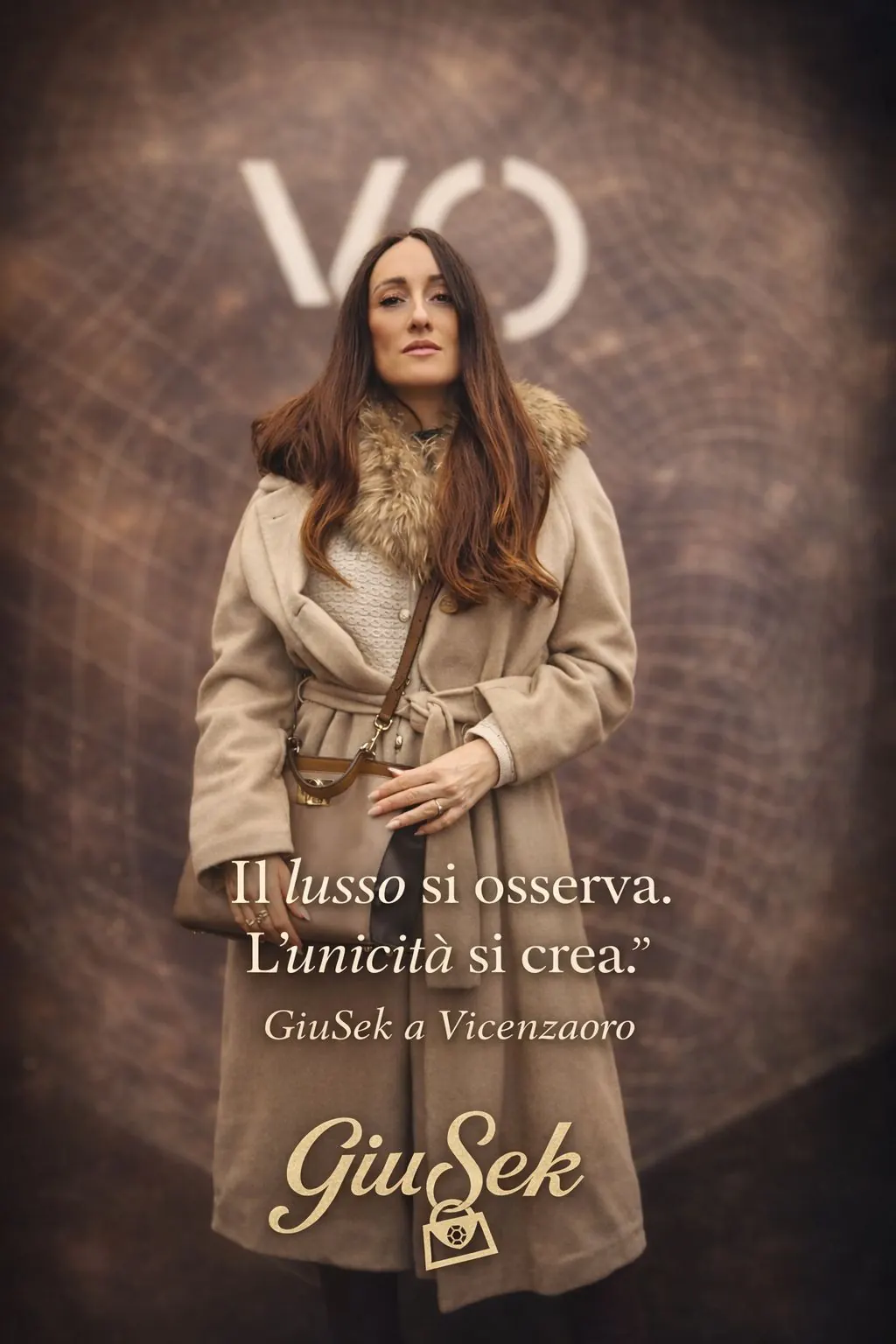La fondatrice di GiuSek a Vicenzaoro